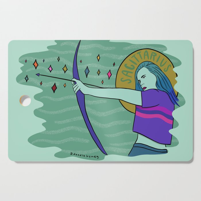 Sagittarius Cutting Board Gallery Image 1