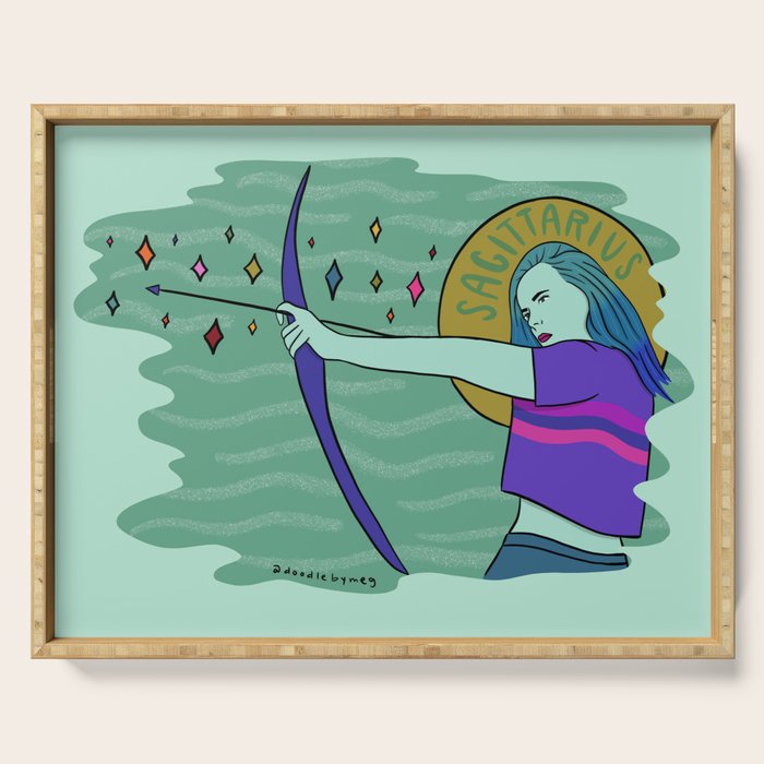 Sagittarius Serving Tray Gallery Image 1