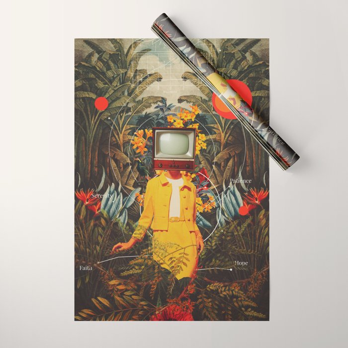 She Came from the Wilderness Wrapping Paper Gallery Image 1