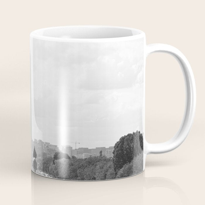 View from the National Mall x Washington DC Photography Coffee Mug Gallery Image 1