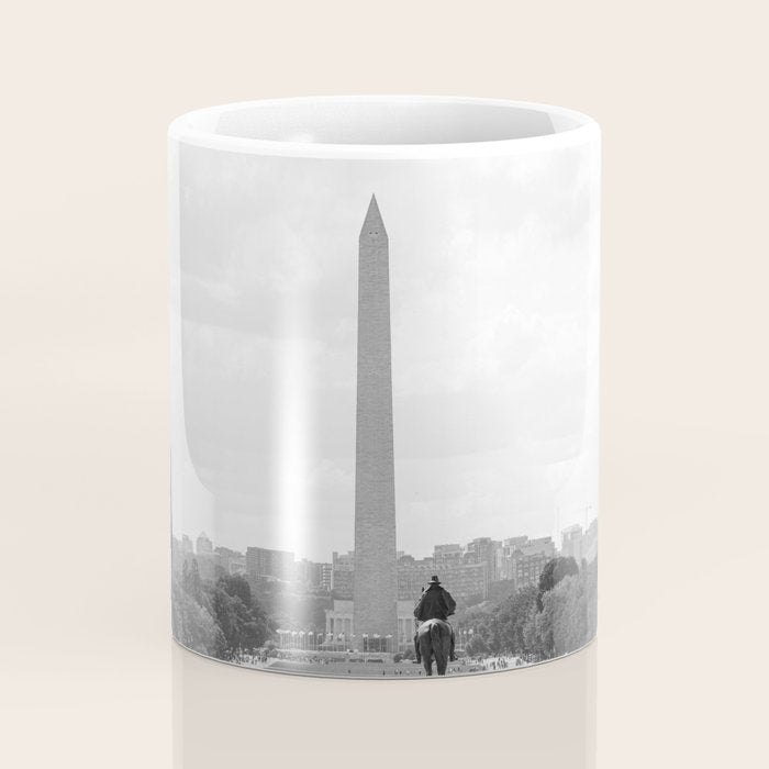 View from the National Mall x Washington DC Photography Coffee Mug Gallery Image 4