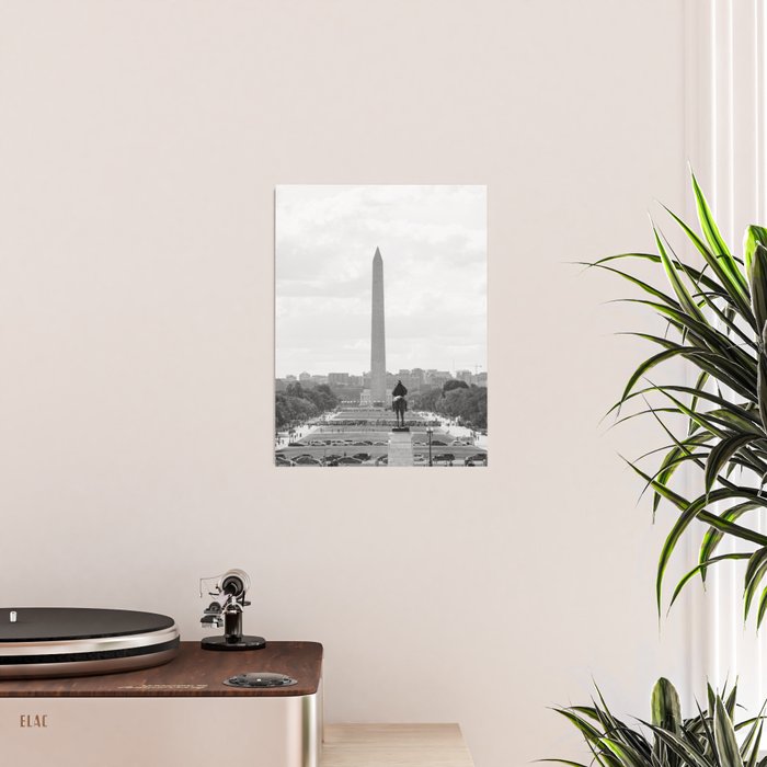 View from the National Mall x Washington DC Photography Poster Gallery Image 2