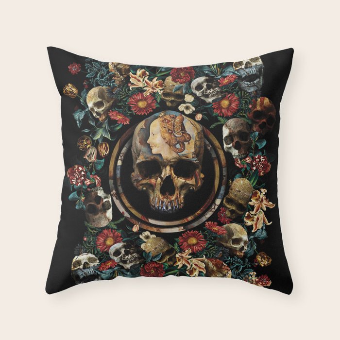 SIMONETTA IANVENSIS VESPVCCIA Throw Pillow Gallery Image 6