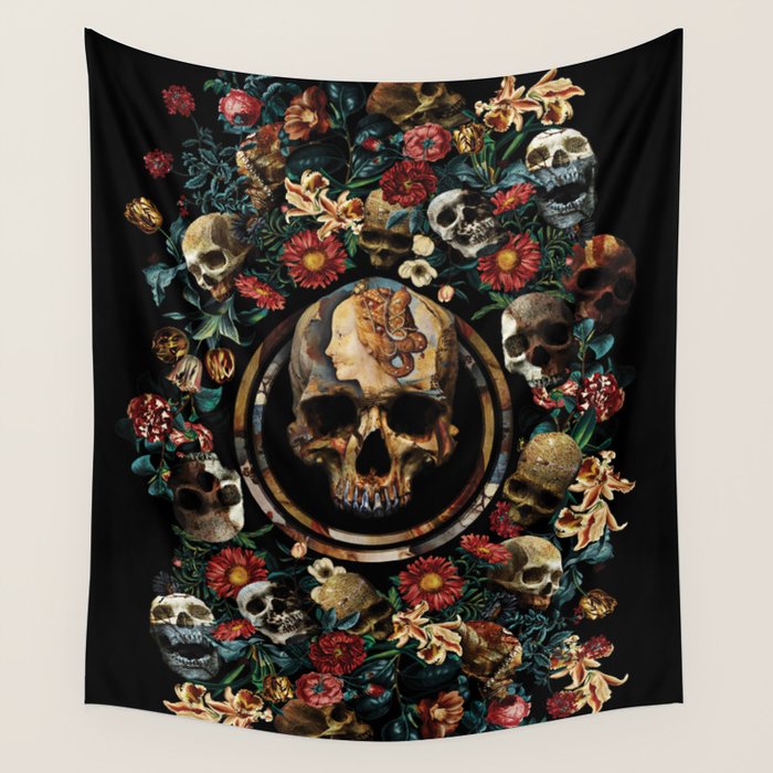 SIMONETTA IANVENSIS VESPVCCIA Wall Tapestry Gallery Image 4