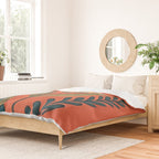 Folk Botanical Bloom Duvet Cover Gallery Image 2