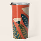 Folk Botanical Bloom Travel Mug Gallery Image 3