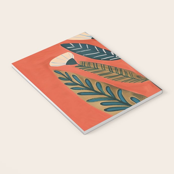 Folk Botanical Bloom Notebook Gallery Image 3