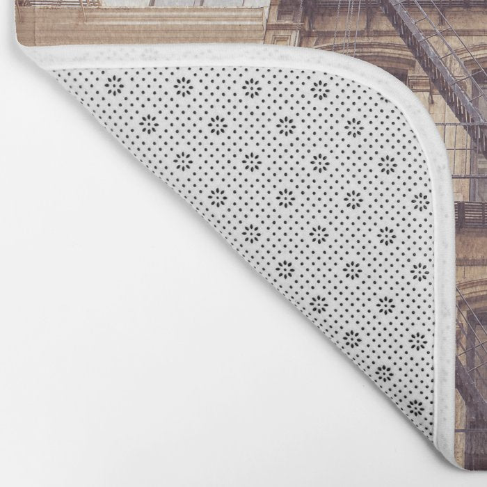 SoHo New York City Architecture Photography Bath Mat Gallery Image 2