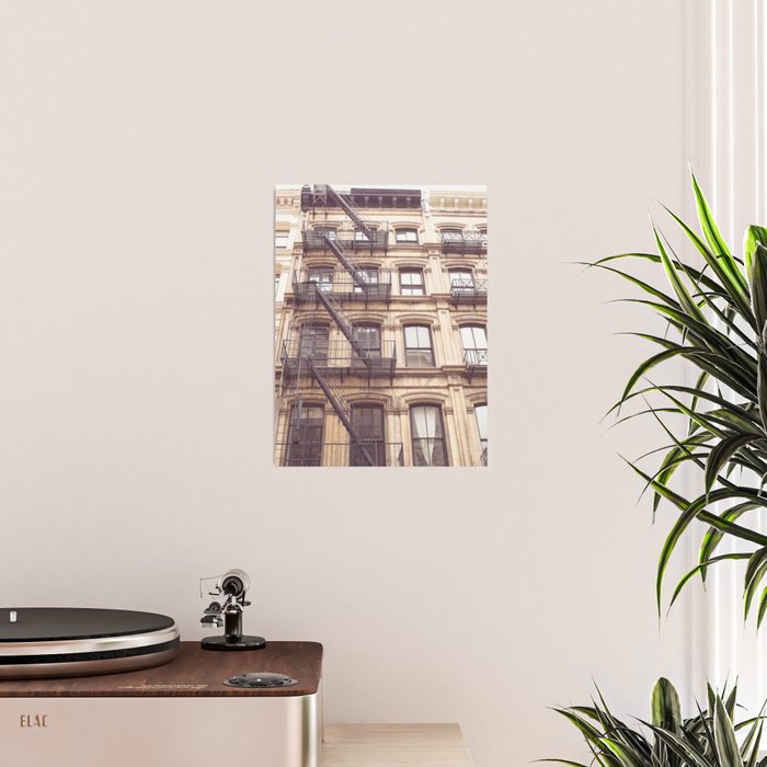 SoHo New York City Architecture Photography Poster Gallery Image 2