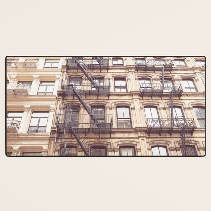 SoHo New York City Architecture Photography Desk Mat Gallery Image 3