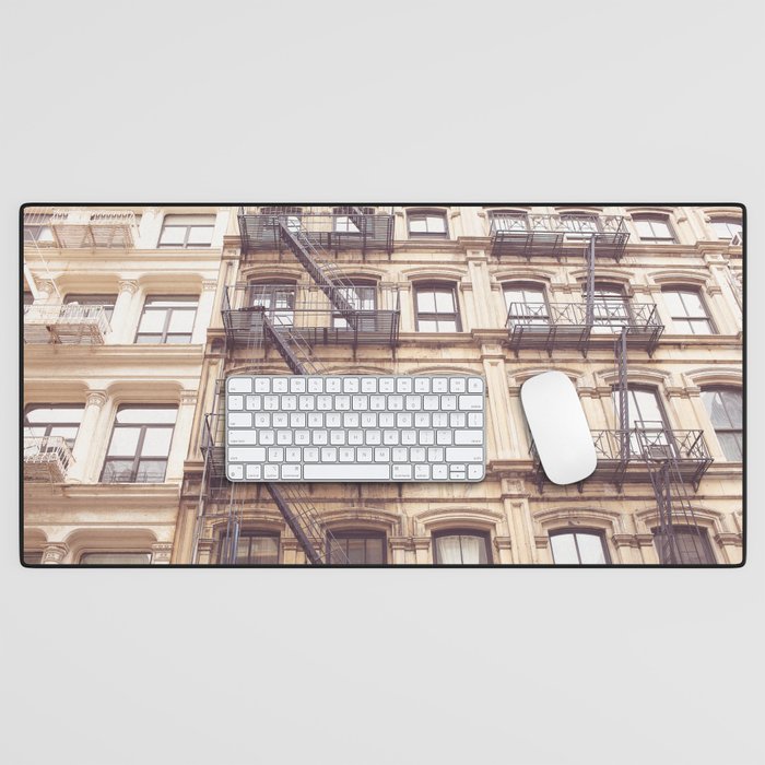 SoHo New York City Architecture Photography Desk Mat Gallery Image 1