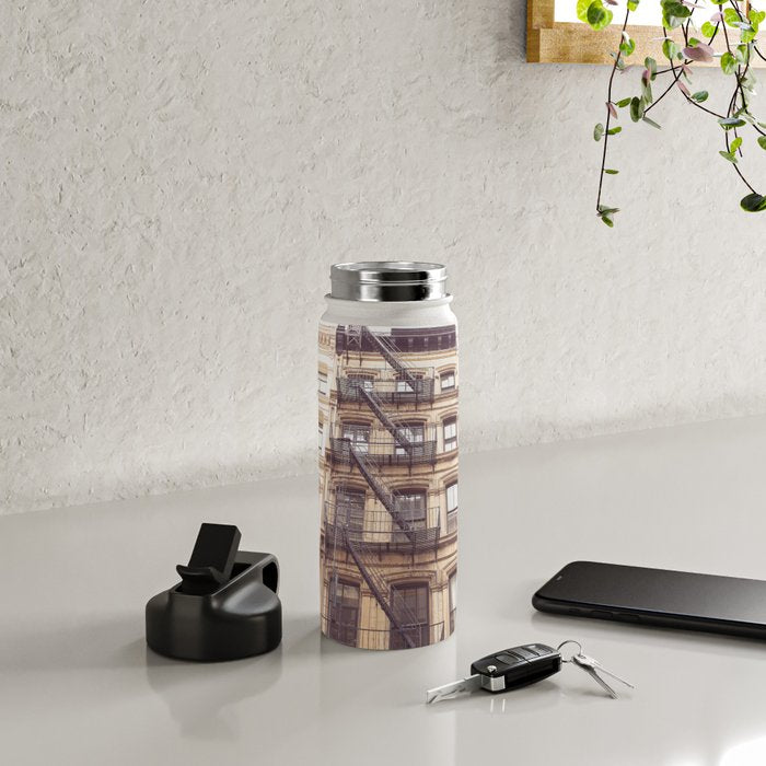 SoHo New York City Architecture Photography Water Bottle Gallery Image 4