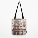 SoHo New York City Architecture Photography Tote Bag Gallery Image 2