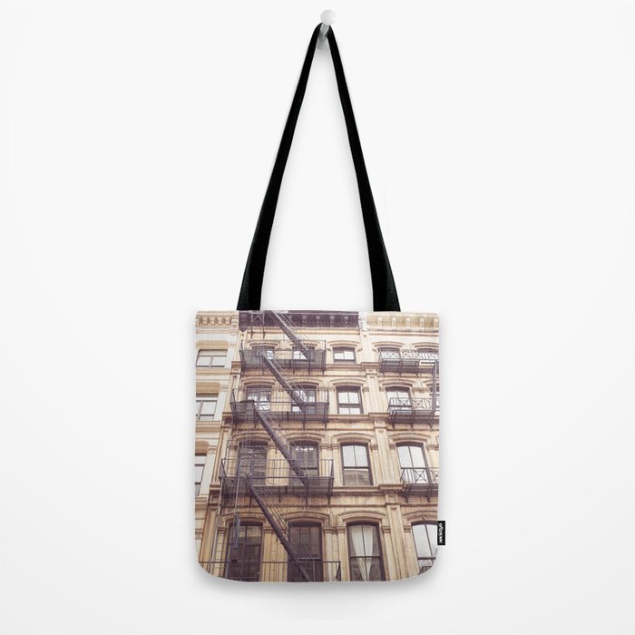 SoHo New York City Architecture Photography Tote Bag Gallery Image 2