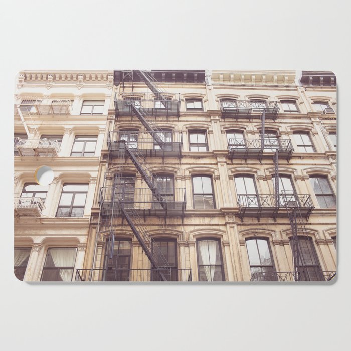 SoHo New York City Architecture Photography Cutting Board Gallery Image 1