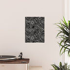 Gothic Rose in Black and White Poster Gallery Image 2