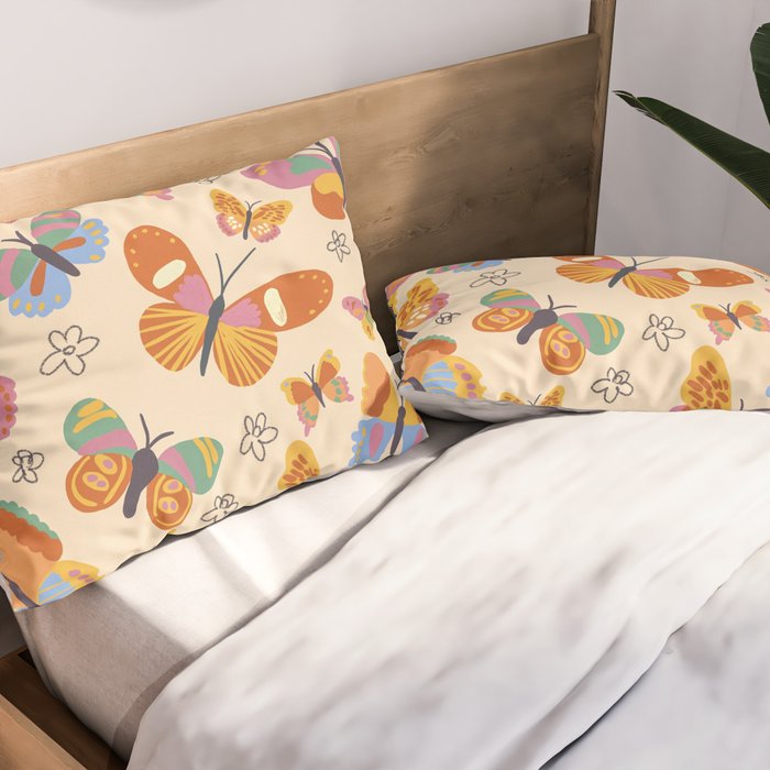 Butterflies Pillow Sham Gallery Image 2