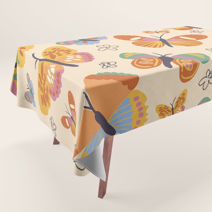 Butterflies Tablecloth Gallery Image 1