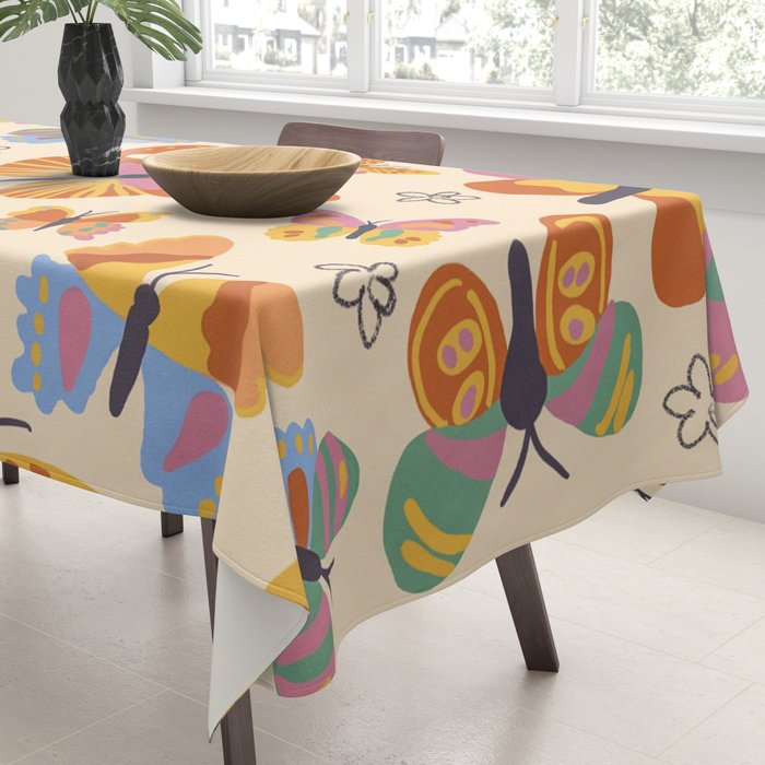 Butterflies Tablecloth Gallery Image 3