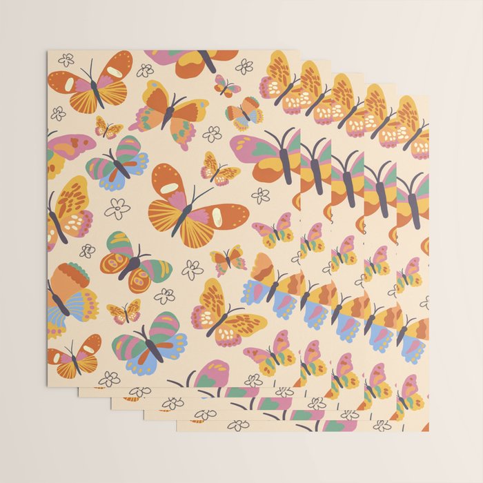 Butterflies Wrapping Paper Gallery Image 3
