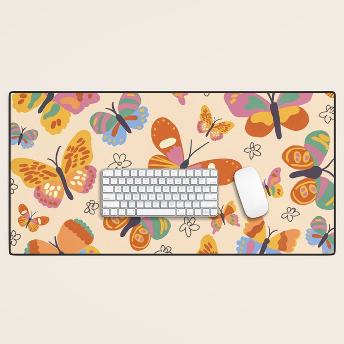 Butterflies Desk Mat Gallery Image 1
