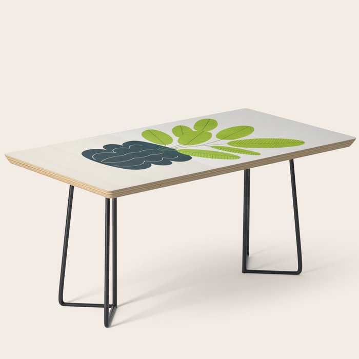 Black Pearl Vase & Spring Bud Leaves: Vases & Stuff 02 Coffee Table Gallery Image 1