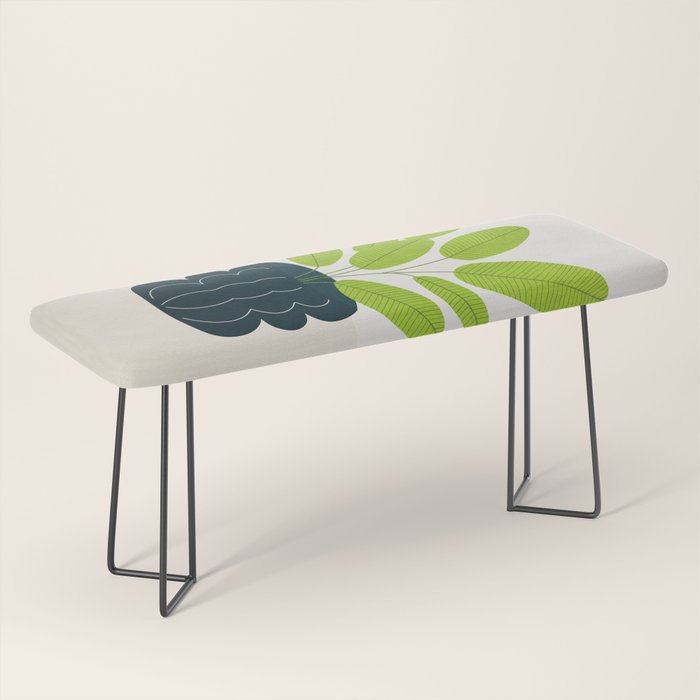 Black Pearl Vase & Spring Bud Leaves: Vases & Stuff 02 Bench Gallery Image 1