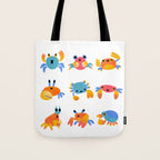 Crab Tote Bag Gallery Image 1