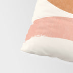 Terracotta Mid Century Abstract Rainbow Arches Pillow Sham Gallery Image 4