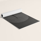 Mid-Century Modern No.18 - Woodblock Print Yoga Mat Gallery Image 2