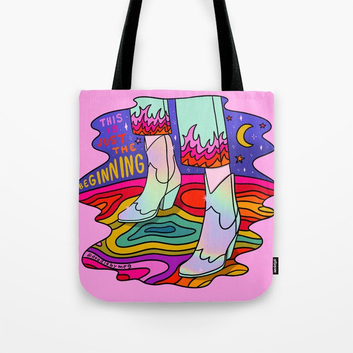 Just the Beginning Tote Bag Gallery Image 1