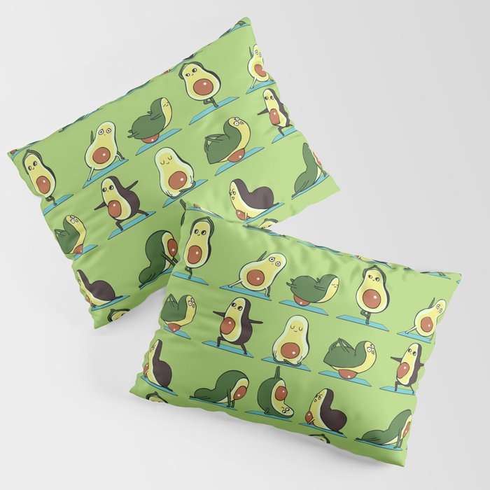 Avocado Yoga Pillow Sham Gallery Image 3
