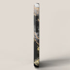 Black Night Glamour Marble Landscape iPhone Case Gallery Image 2