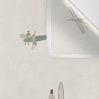 Tiny Surfers Wall Tapestry Gallery Image 3