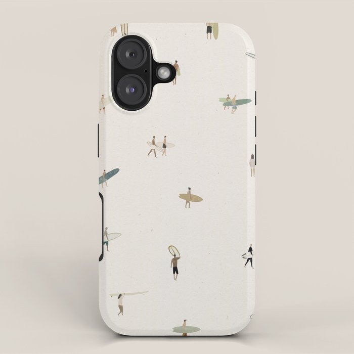 Tiny Surfers iPhone Case Gallery Image 1