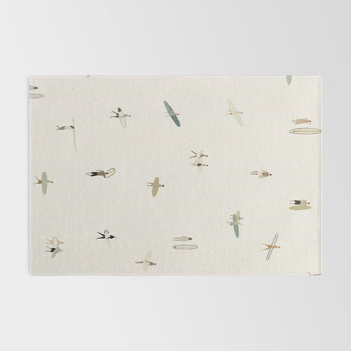 Tiny Surfers Rug Gallery Image 2
