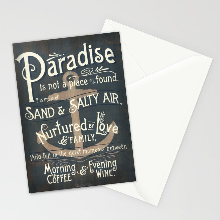 Paradise Stationery Card Gallery Image 2