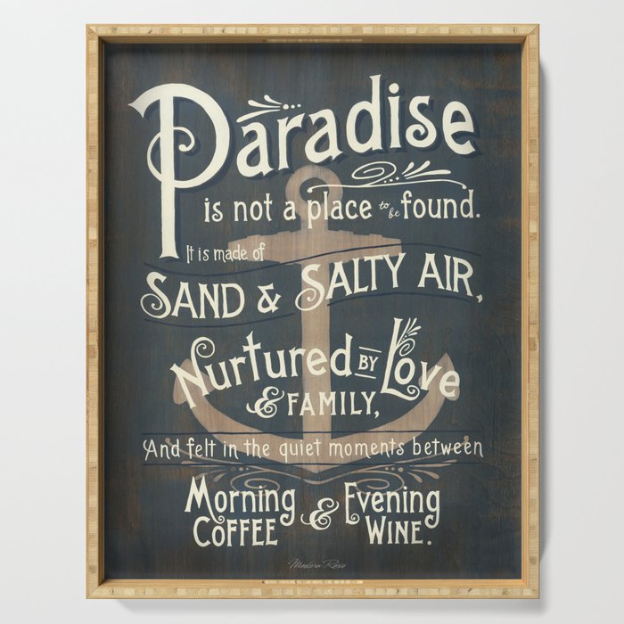 Paradise Serving Tray Gallery Image 1