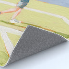Tennis Player Rug Gallery Image 4