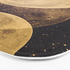 Gold Moon Phases Bath Mat Gallery Image 3