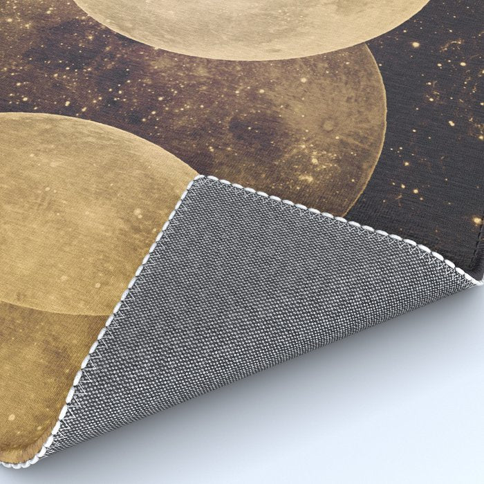 Gold Moon Phases Rug Gallery Image 4