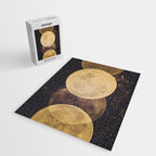 Gold Moon Phases Jigsaw Puzzle Gallery Image 2
