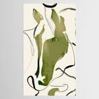 Abstract Minimal Horse Tablecloth Gallery Image 2