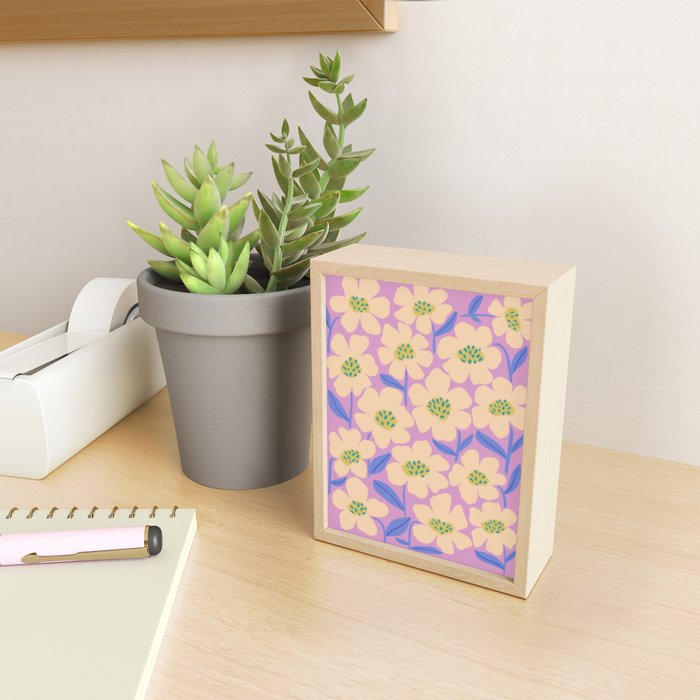 Blossom - Color Garden  Mini Art Print Gallery Image 2