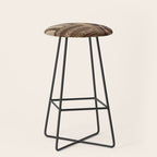 Gold Lioness Safari Chic Stool Gallery Image 1