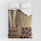 Gold Lioness Safari Chic Duvet Cover Gallery Image 6