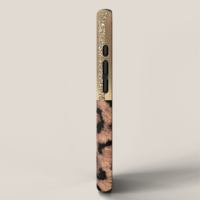 Gold Lioness Safari Chic iPhone Case Gallery Image 2