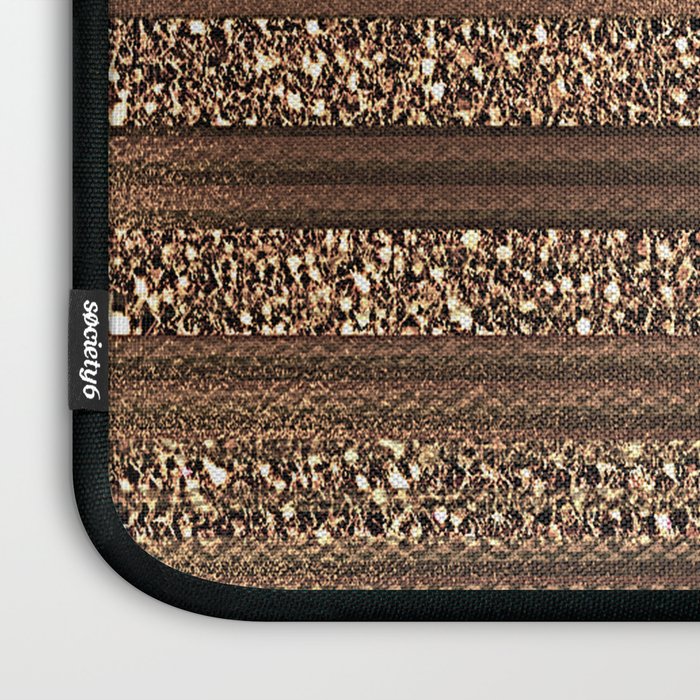 Gold Lioness Safari Chic Laptop Sleeve Gallery Image 3