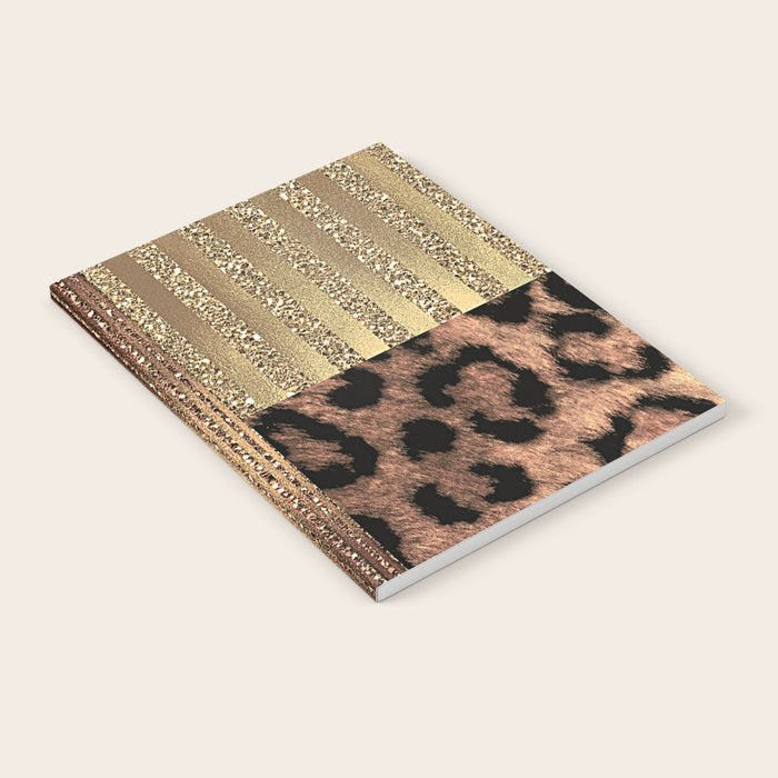 Gold Lioness Safari Chic Notebook Gallery Image 1