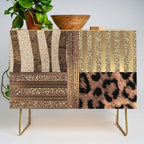 Gold Lioness Safari Chic Credenza Gallery Image 1